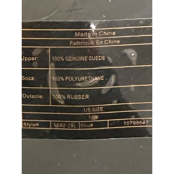 Torrid Black Slingback Suede Chunky Block Heels Women's 10 Wide - Picture 8 of 8